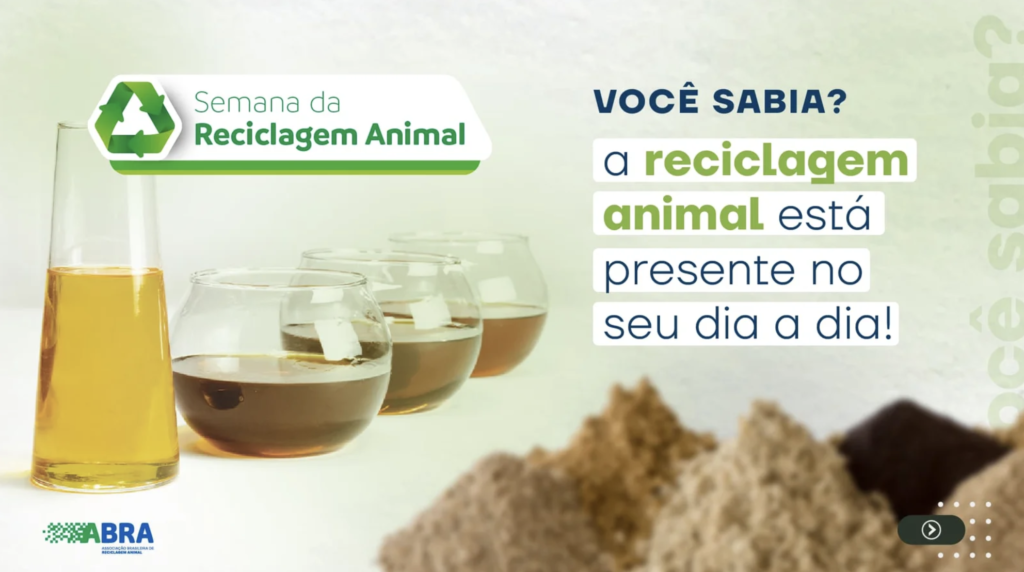 Semana da Reciclagem Animal: campanha da ABRA e seus associados promove conscientização sobre o setor